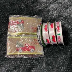 Christmas Ribbon Set